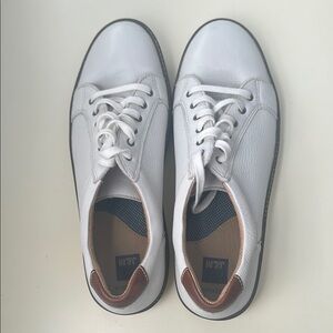 White Men's Shoes Sheepskin